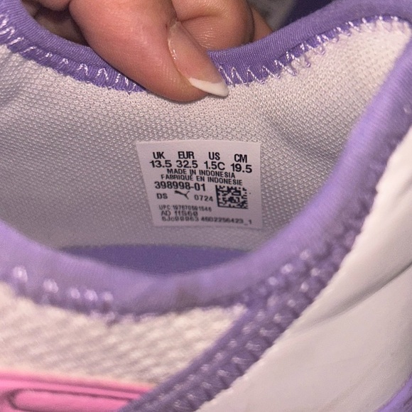 Soft Sophia 2 puma sneakers size 1.5c - Picture 6 of 6